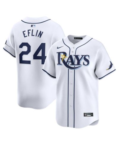 Nike джерси игрока Zach Eflin Tampa Bay Rays Home Limited Men's White
