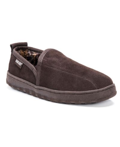 Мужские тапочки MUK LUKS Eric Genuine Suede Slip On