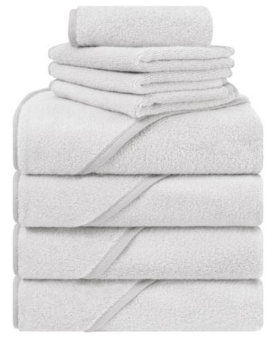 Набор полотенец для купания American Soft Linen Turkish Cotton Baby Hooded 8-Pc.
