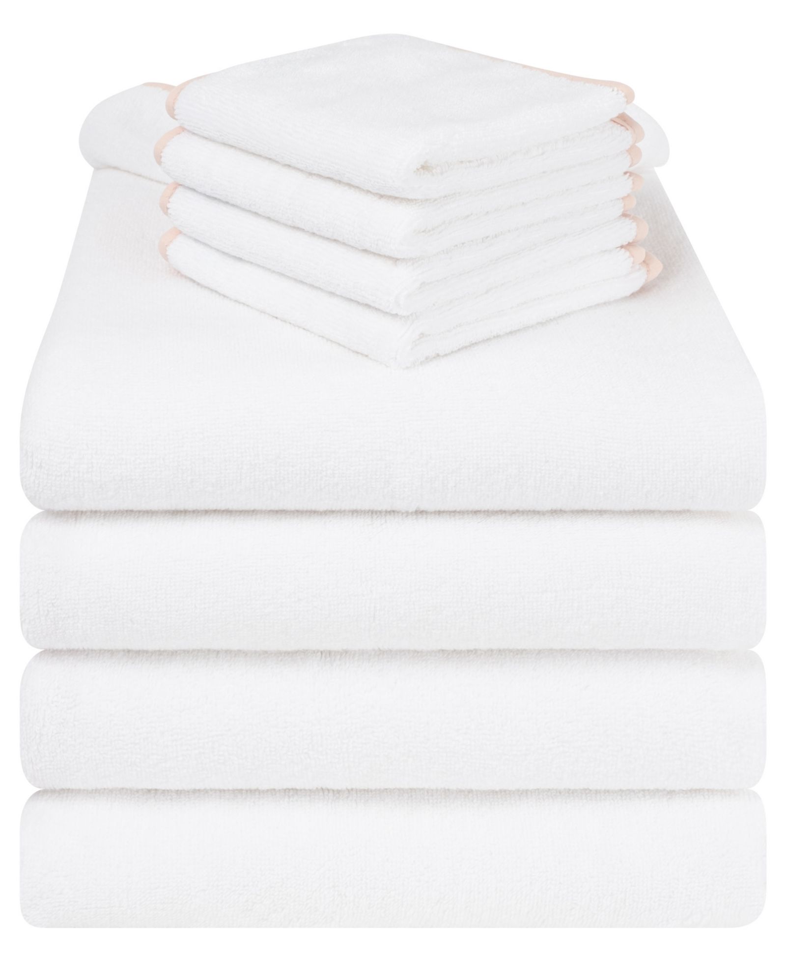 American Soft Linen Турецкий хлопковый набор полотенец для малышей 8 шт.