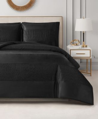 Juicy Couture Glam Night Stripe 4-Pc. Duvet Cover Set, King
