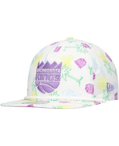 New Era Мужская регулируемая кепка Sacramento Kings Palm Trees and Waves