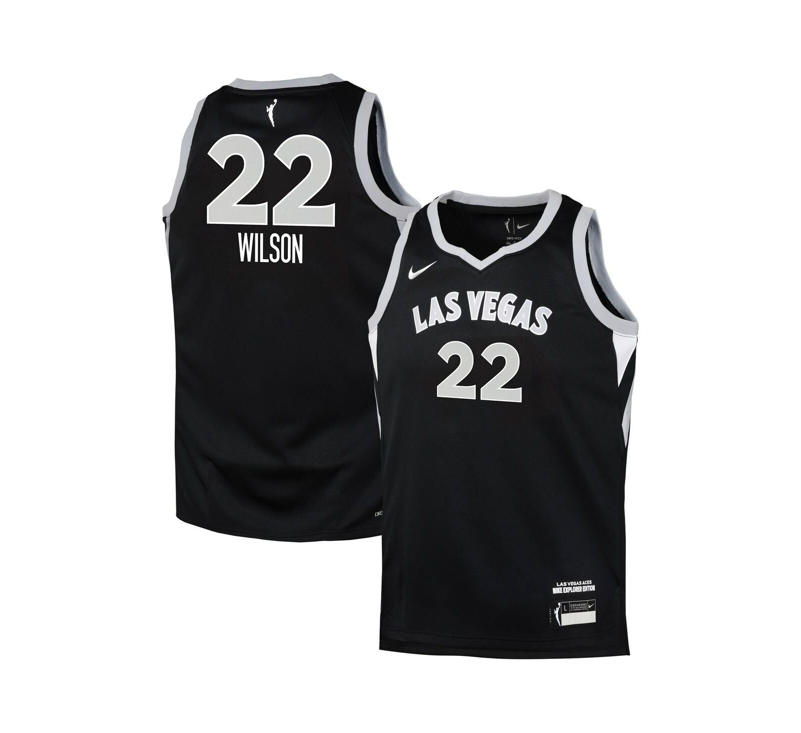 Nike детская джерси A'ja Wilson Las Vegas Aces Explorer Edition