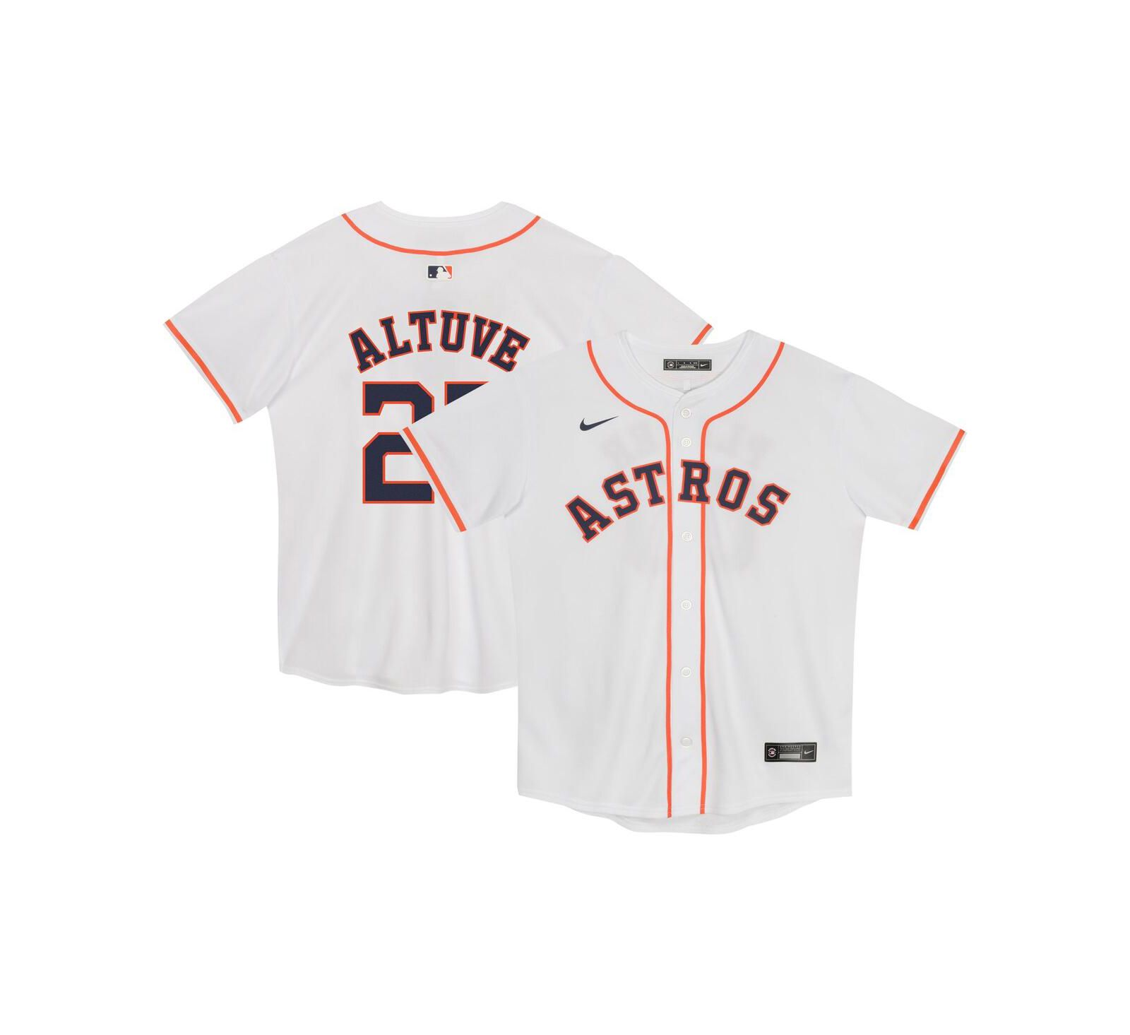 Детская джерси Nike Jose Altuve White Houston Astros Home Game