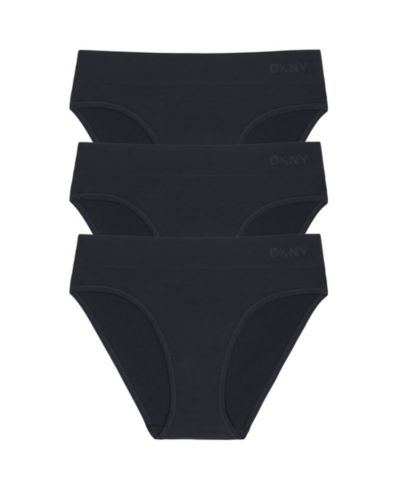 DKNY Women's Seamless Litewear Bikini Underwear 3 Pack DK5017NP3