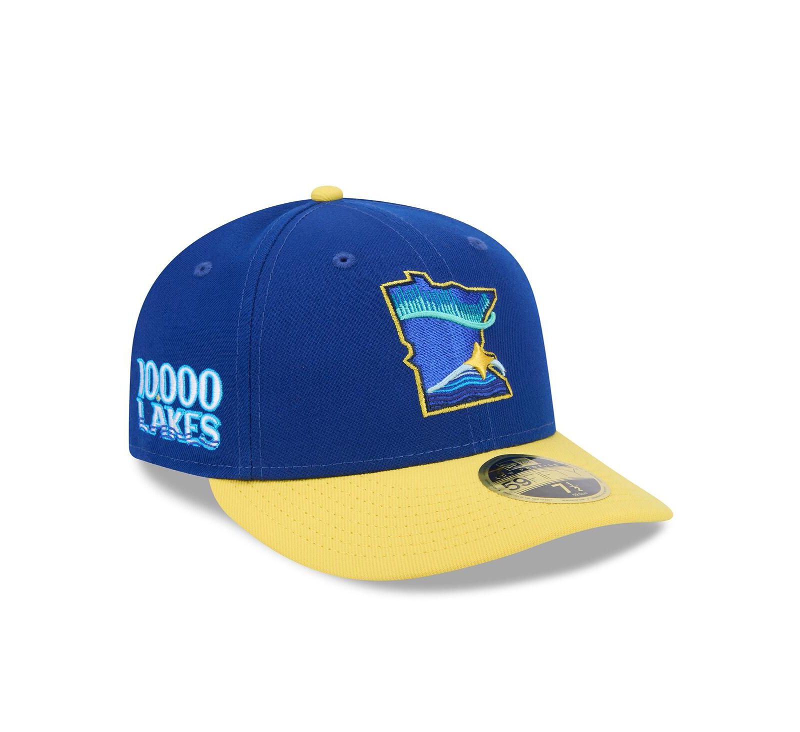 New Era Men's Royal Minnesota Twins 2024 City Connect 59FIFTY Low Profile Fitted Hat