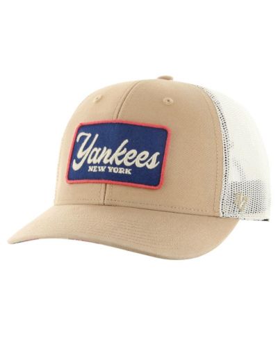 Мужская кепка '47 Brand New York Yankees Glory Daze Trucker, хаки