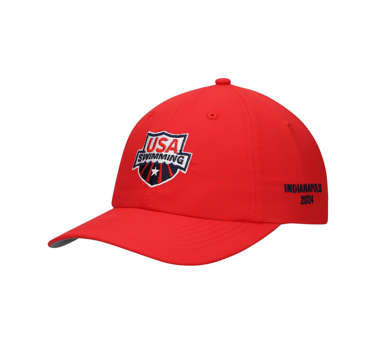 Imperial Men's Red USA Swimming 2024 Olympic Trials The Original Adjustable Hat