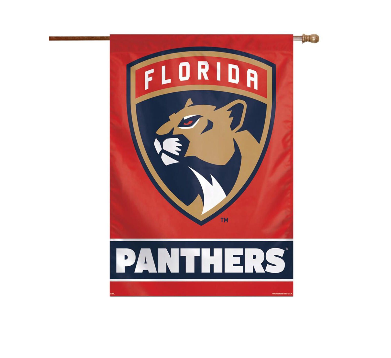 Вертикальный баннер Wincraft Florida Panthers 28" x 40" Wordmark Single-Sided