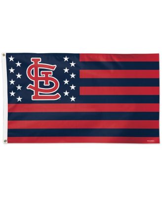 Wincraft флаг St. Louis Cardinals 3' x 5' с полосами и звездами, односторонний