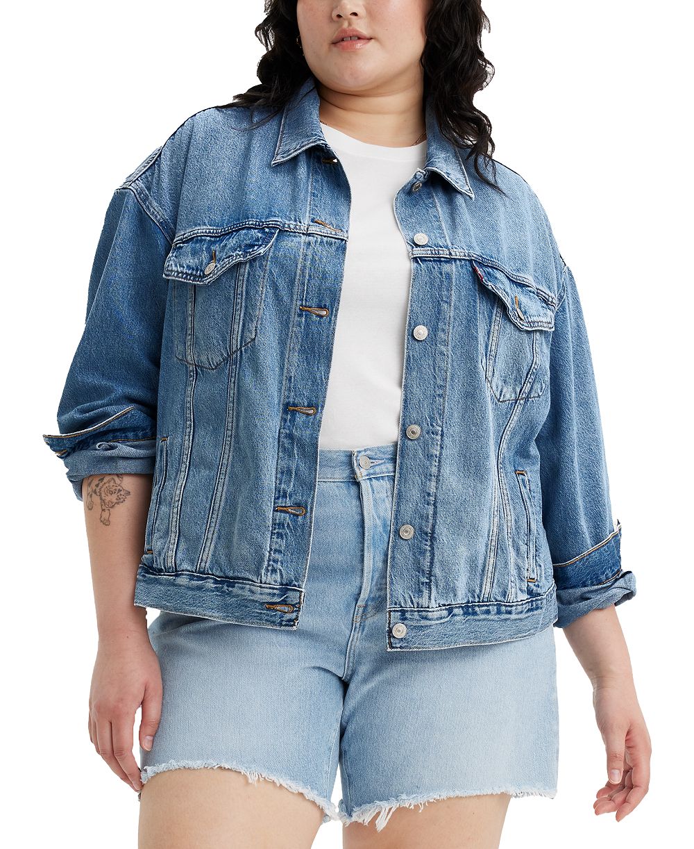 Levi's Plus Size '90s Cotton Denim Trucker Jacket