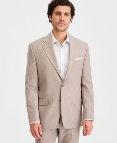 Мужской пиджак Michael Kors Classic Fit из смеси шерсти