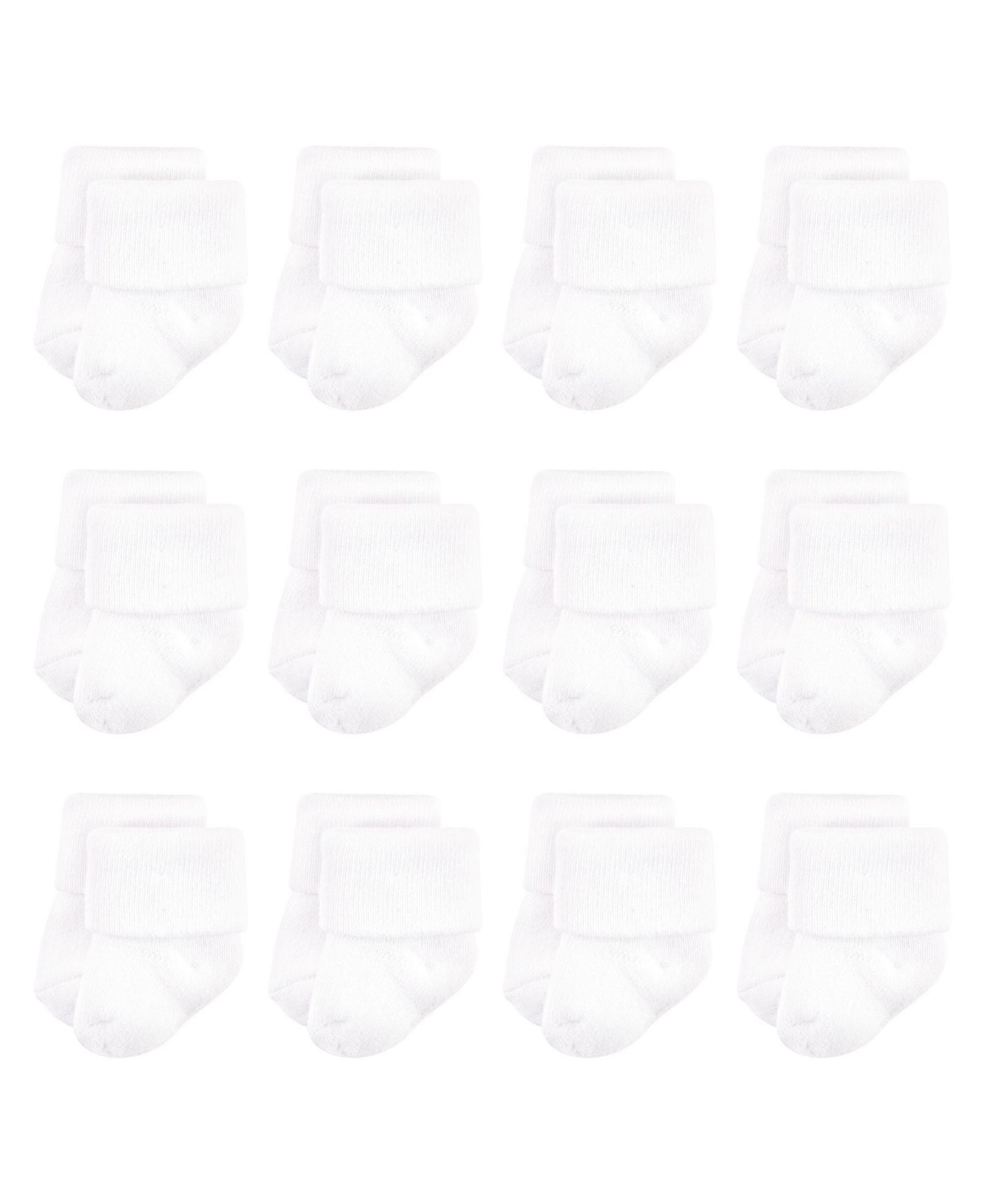 Набор носков Luvable Friends 12 Pack Versatile Cushioned Terry