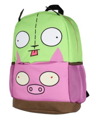 Торба-рюкзак Invader ZIM с персонажами Gir и Pig, 16"