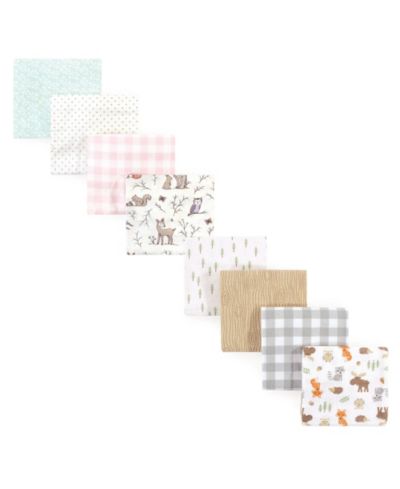 Набор фланелевых пеленок Hudson Baby 8Pk