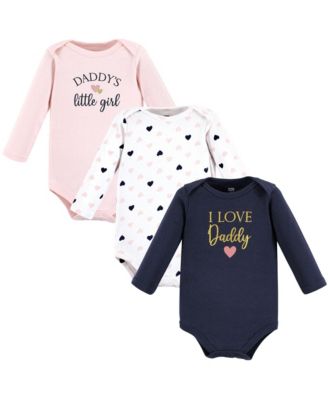 Girl daddy pink navy 3-pack