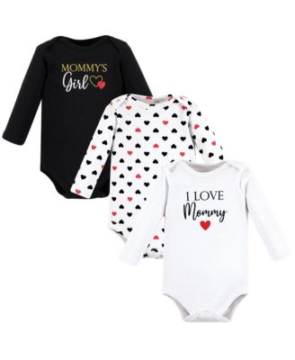 Girl mommy red black 3-pack