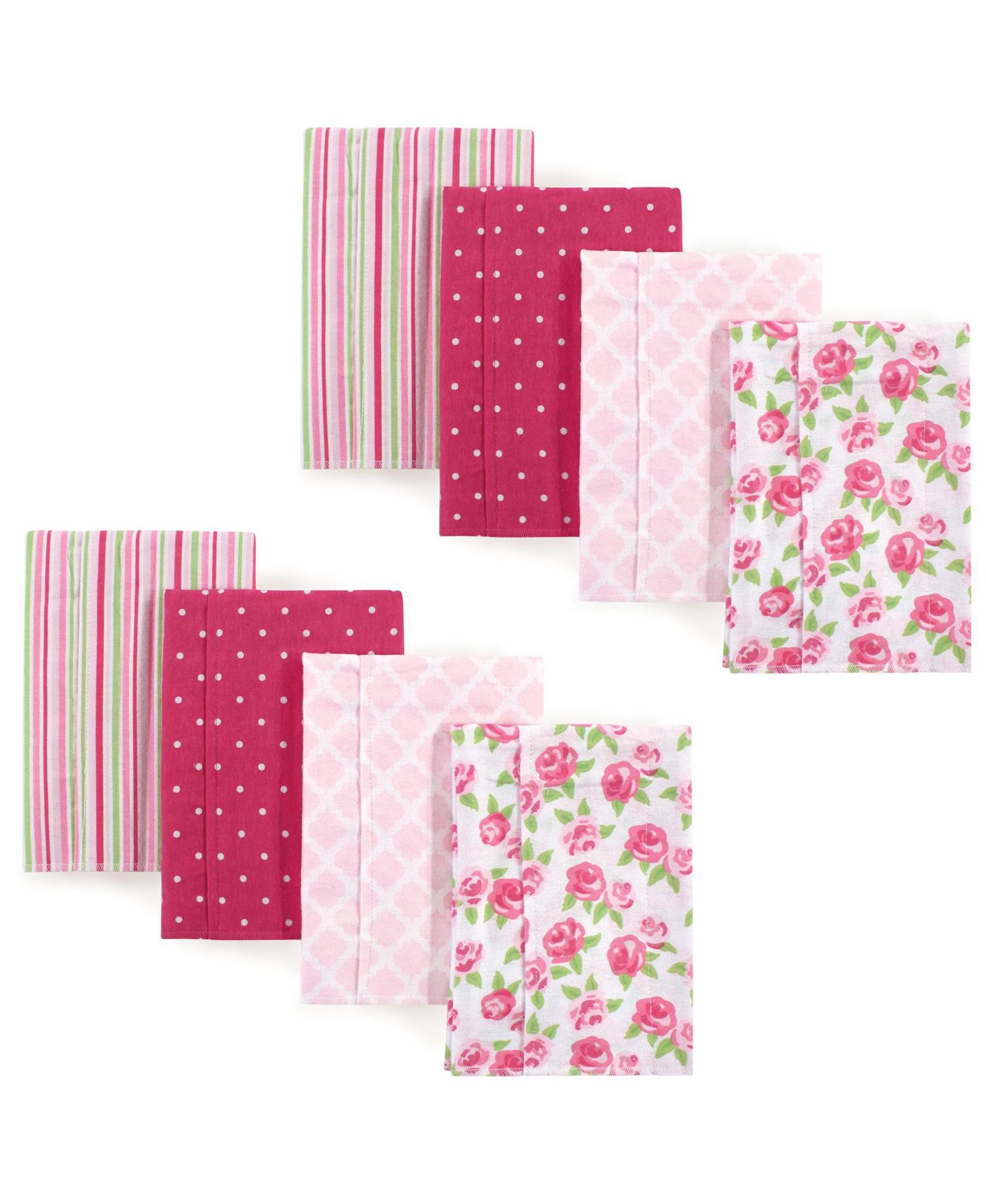 Hudson Baby 4Pk Burp Cloth