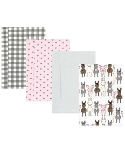 Farm friends pink 4-pack