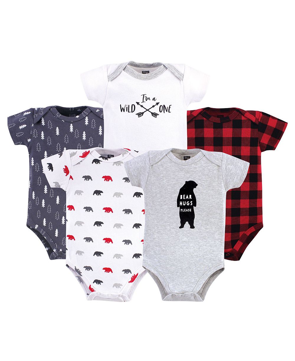 Hudson Baby комплект из 5 боди для мальчиков Hudson Unisex