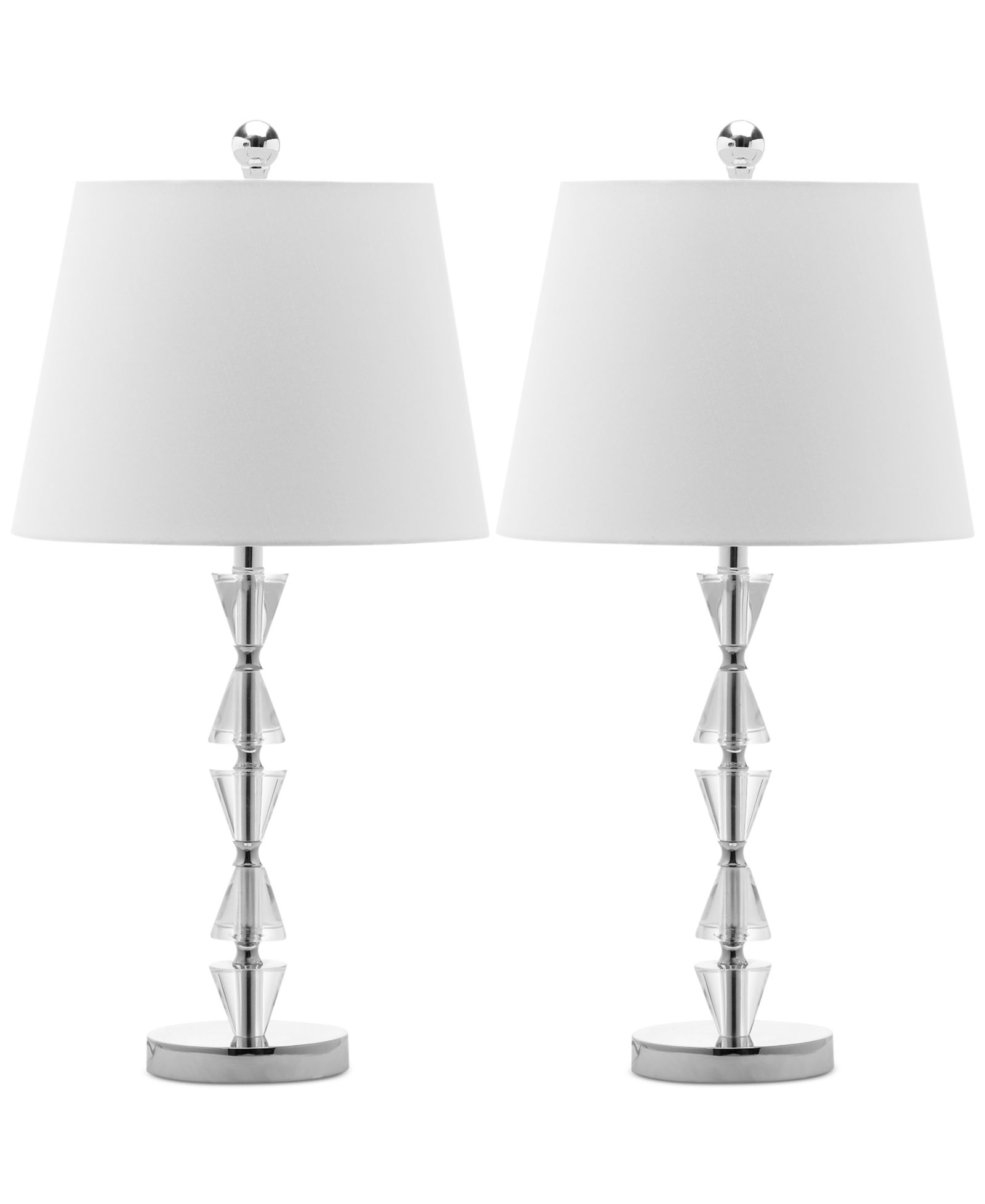 Набор из 2 хрустальных ламп Safavieh Deco Prisms