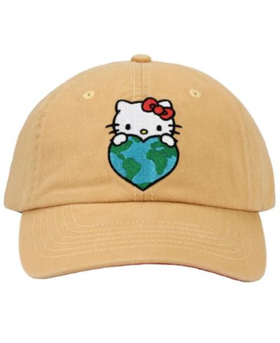 Шляпка Hello Kitty Adult Unisex Embroidered Canvas Cotton Twill