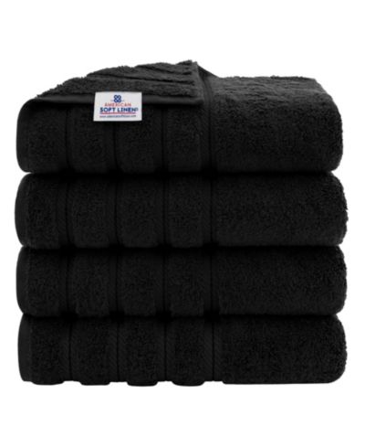 Набор банных полотенец American Soft Linen Edison Luxury, 100% турецкий хлопок, 4 предмета