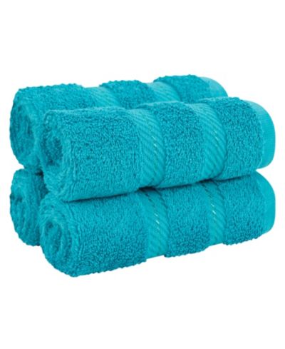 Набор из 4 полотенец для лица American Soft Linen Edison Luxury 100% Turkish Cotton