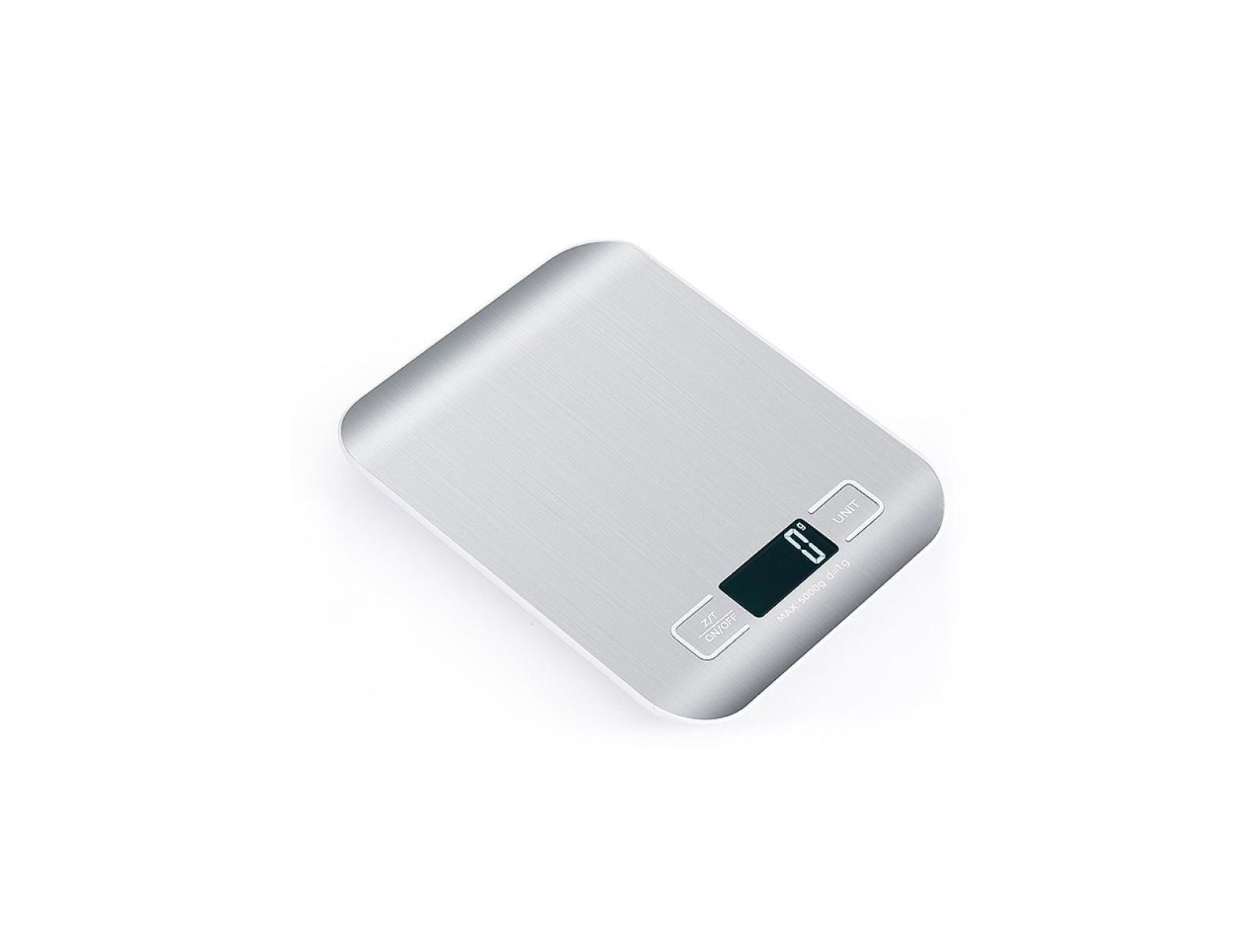 Digital Kitchen Food Scale LCD Display Stainless Steel