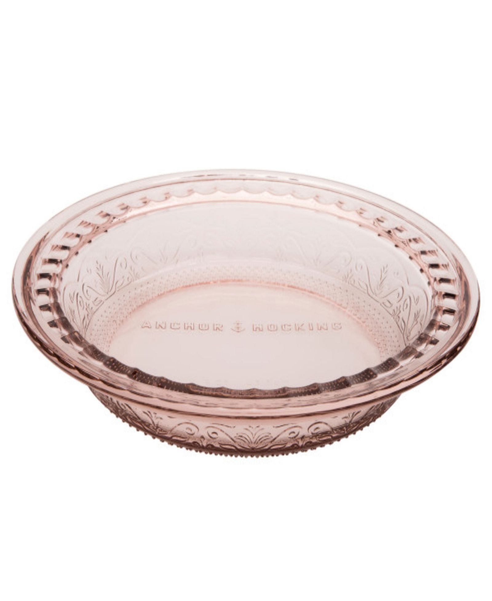 Anchor Hocking 9.25" Laurel Embossed Pie Dish