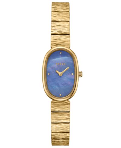 BREDA Women's 'Jane Revival' Gold Stainless Steel Bracelet Watch, 18mm