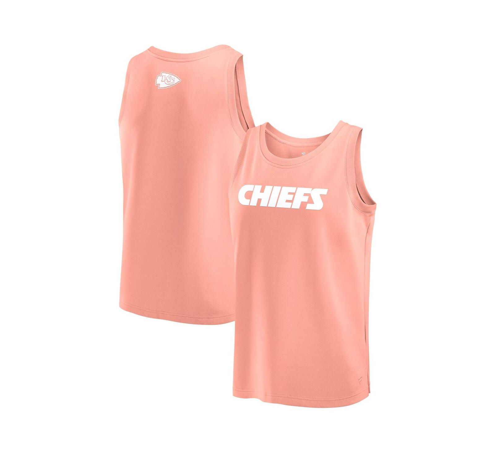 Мужской майка-топ Fanatics Kansas City Chiefs Elements кораллового цвета