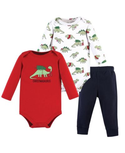 Hudson Baby Детский комплект из 3 шт: боди и брюки с длинным рукавом