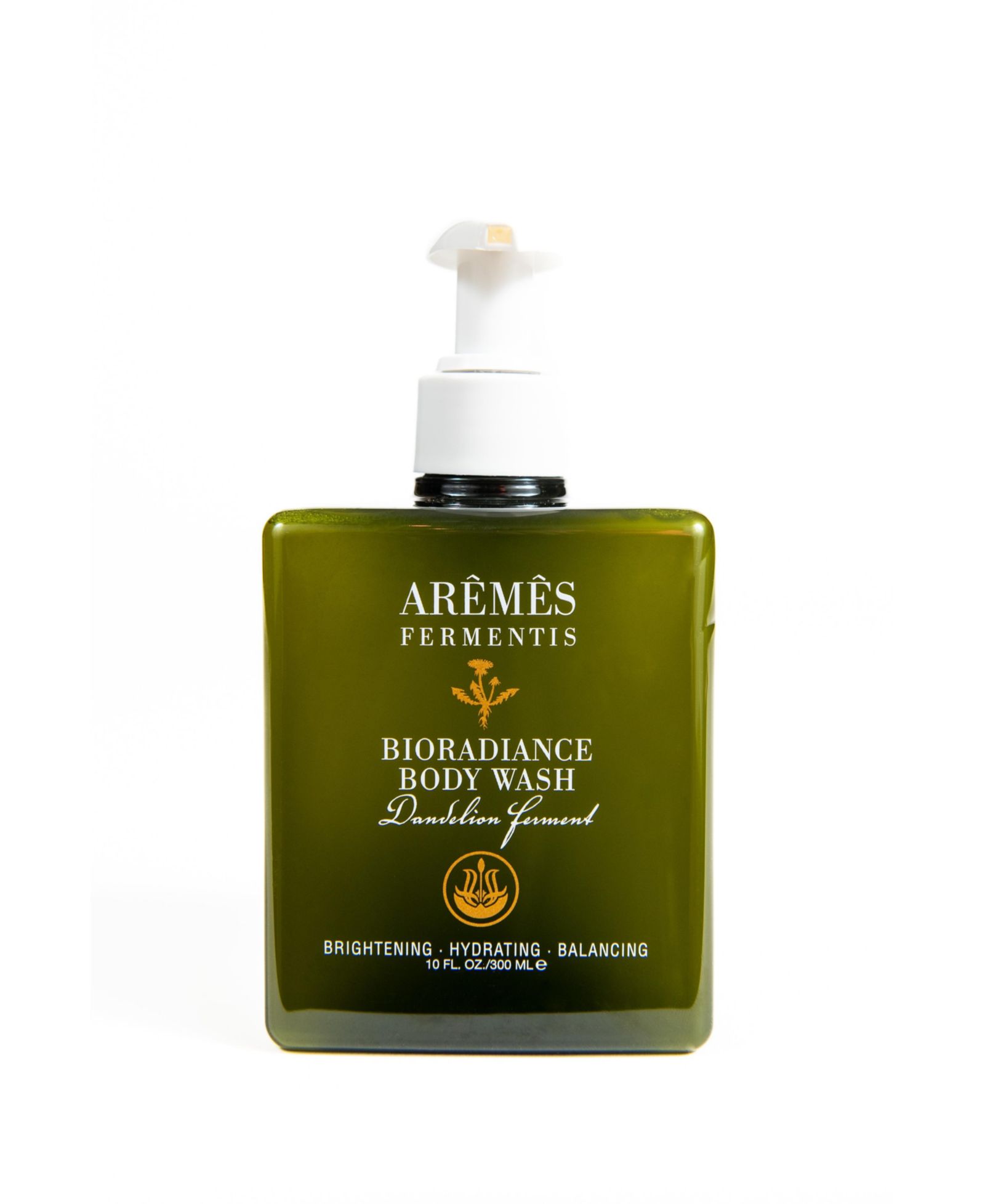 Гель для душа Aremes Fermentis Bioradiance, увлажняющий и детоксифицирующий с одуванчиком