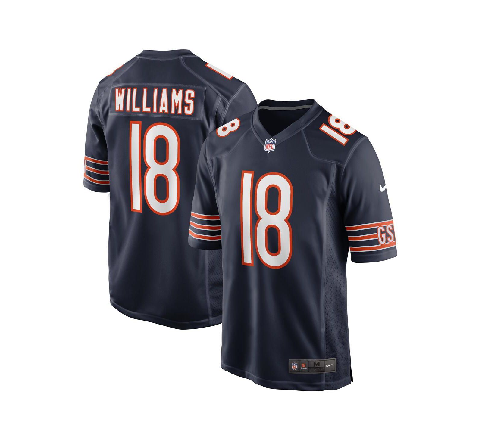 Nike мужская джерси Caleb Williams Chicago Bears 2024 NFL Draft
