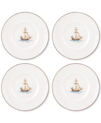 Десертные тарелки Lenox British Colonial Tradewind, набор из 4 шт.