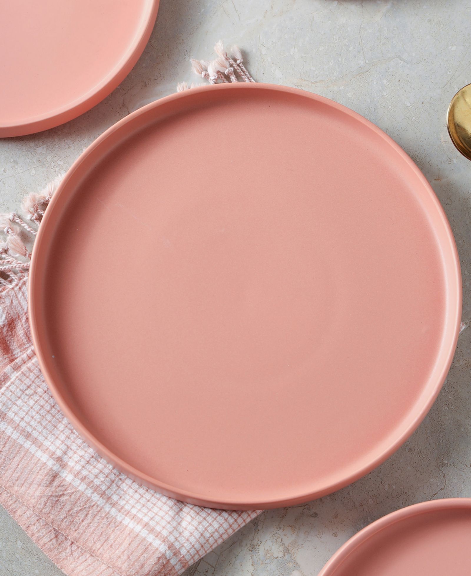 Stone Lain Stella Porcelain Dinner Plates, Set of 6