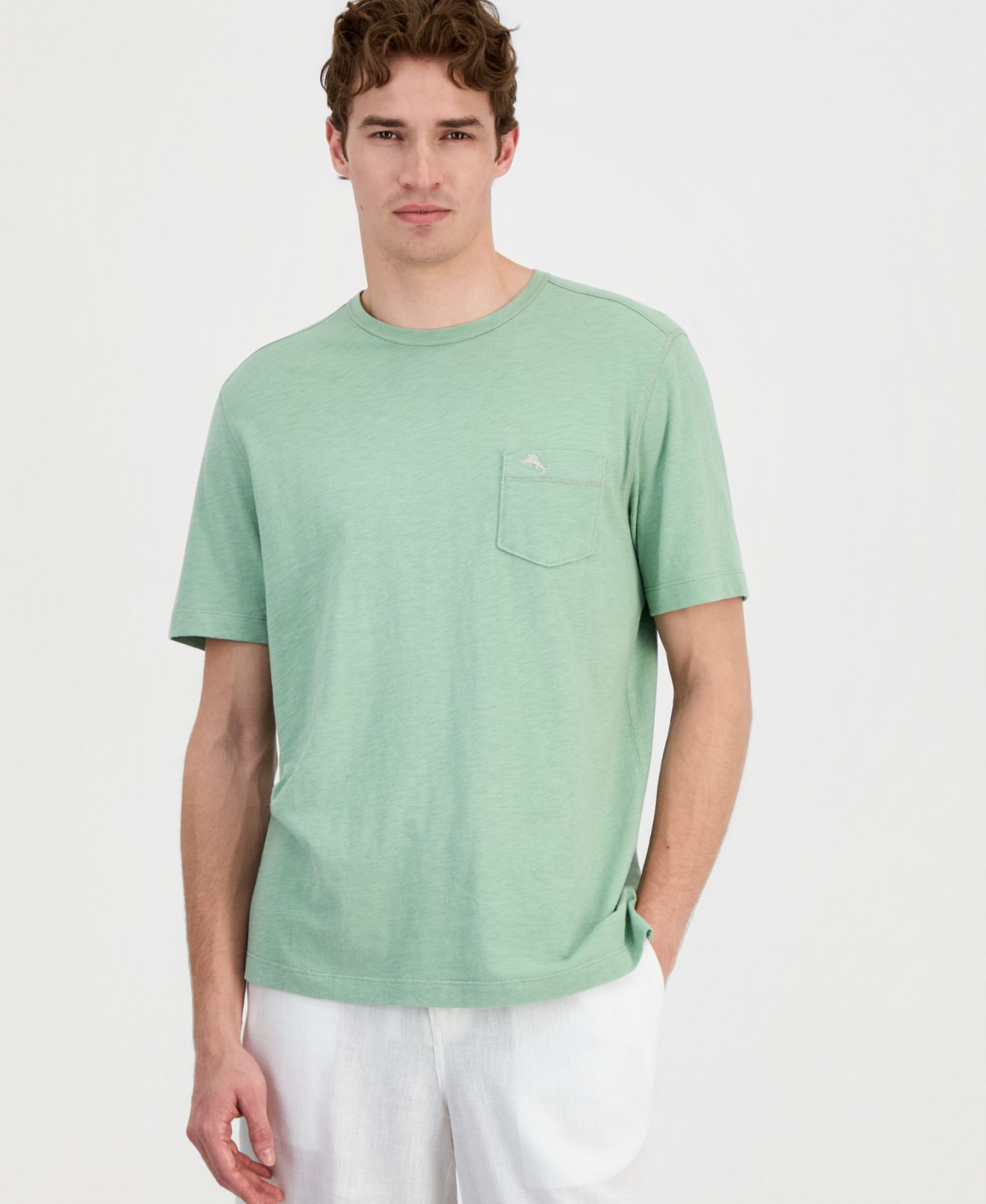 Tommy Bahama Men's Short Sleeve Crewneck Pocket Canal T-Shirt