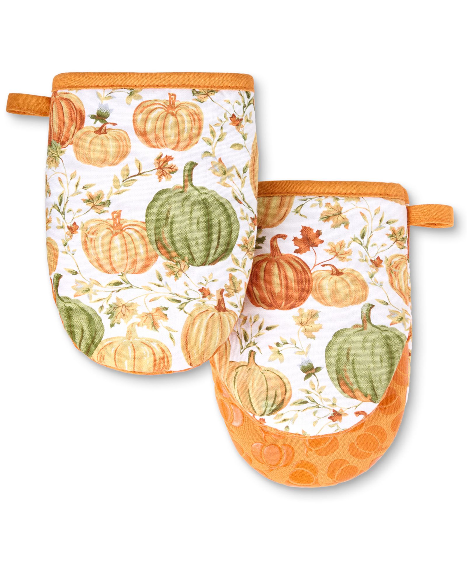 Martha Stewart Набор мини-прихваток Autumn Harvest Pumpkins, 2 шт.