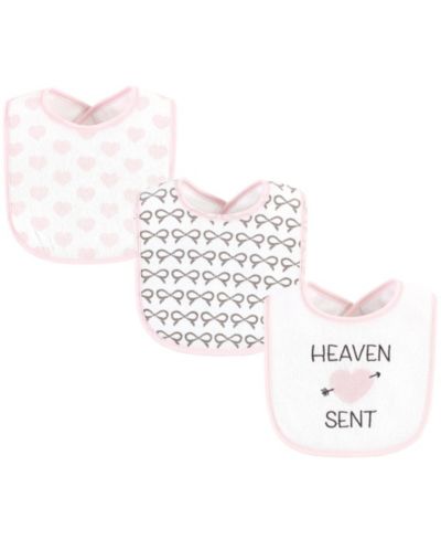 Набор нагрудников Hudson Baby Girls, 3 шт