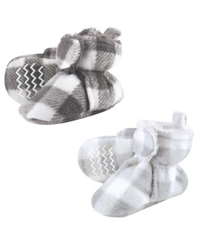 Hudson Baby Baby Boys Hudson Unisex Cozy Unisex Animal-Inspired Fleece Footwear Duo