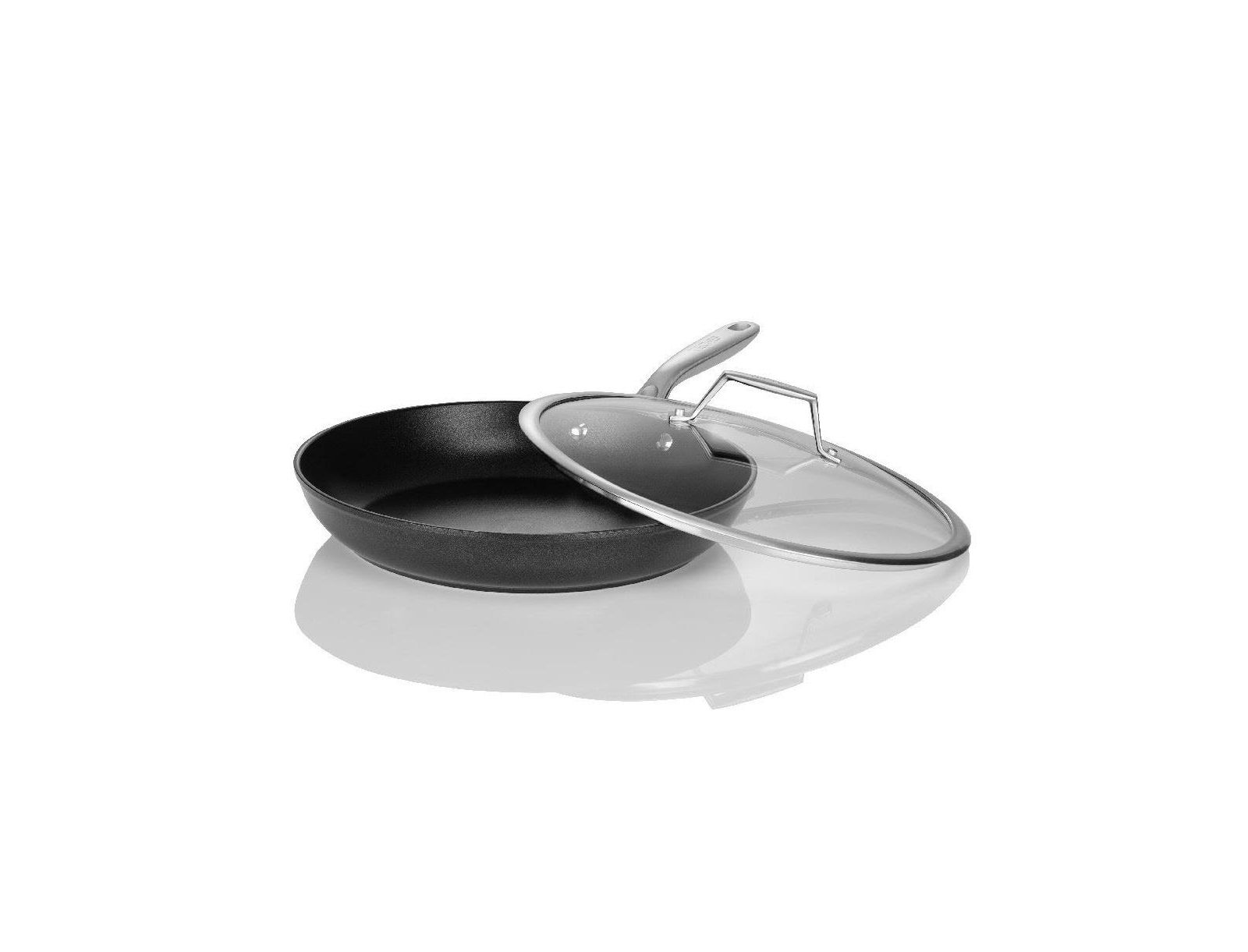 TECHEF Onyx Collection 12" Frying Pan with Cover