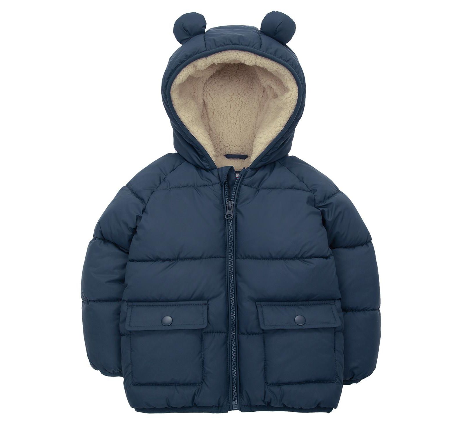 Rokka&Rolla Baby Boys Sherpa Fleece Lined Puffer Jacket 6-24M