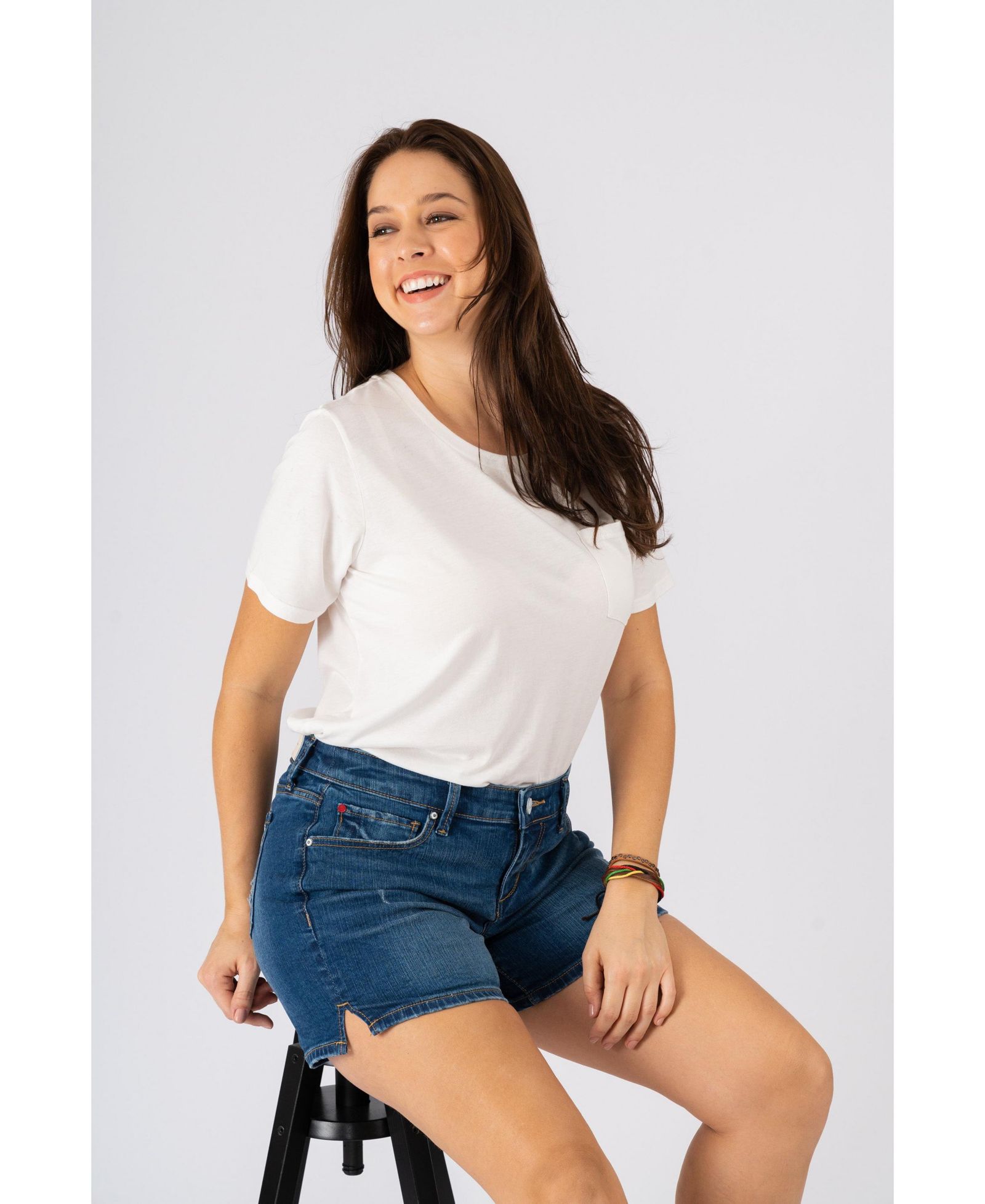 Шорты Plus Size Slink Jeans Side Vent