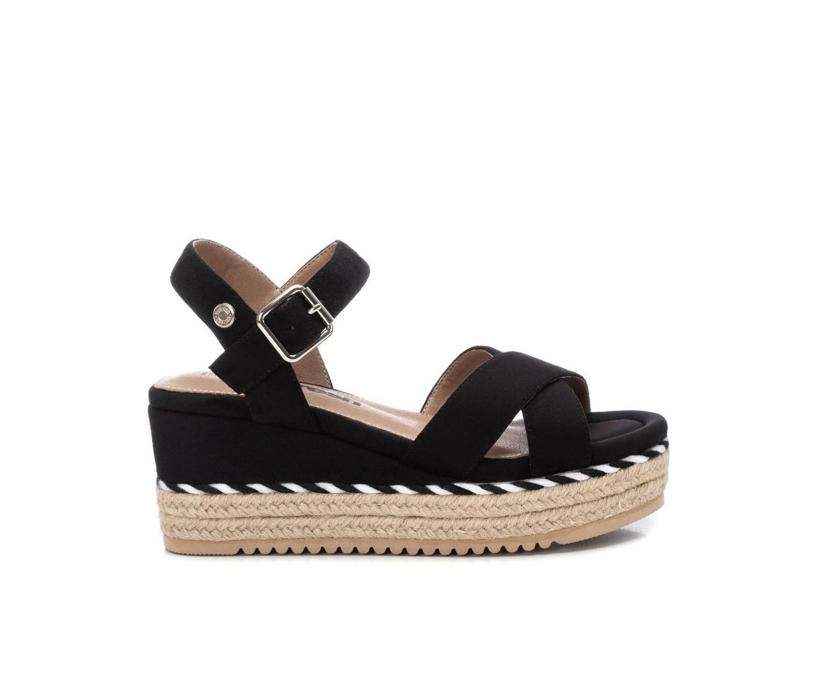 Women's Soft Suede Wedge Sandals By Xti