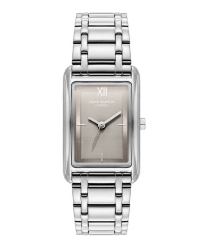 Olivia Burton Женские часы Grove из серебристой нержавеющей стали 23mm