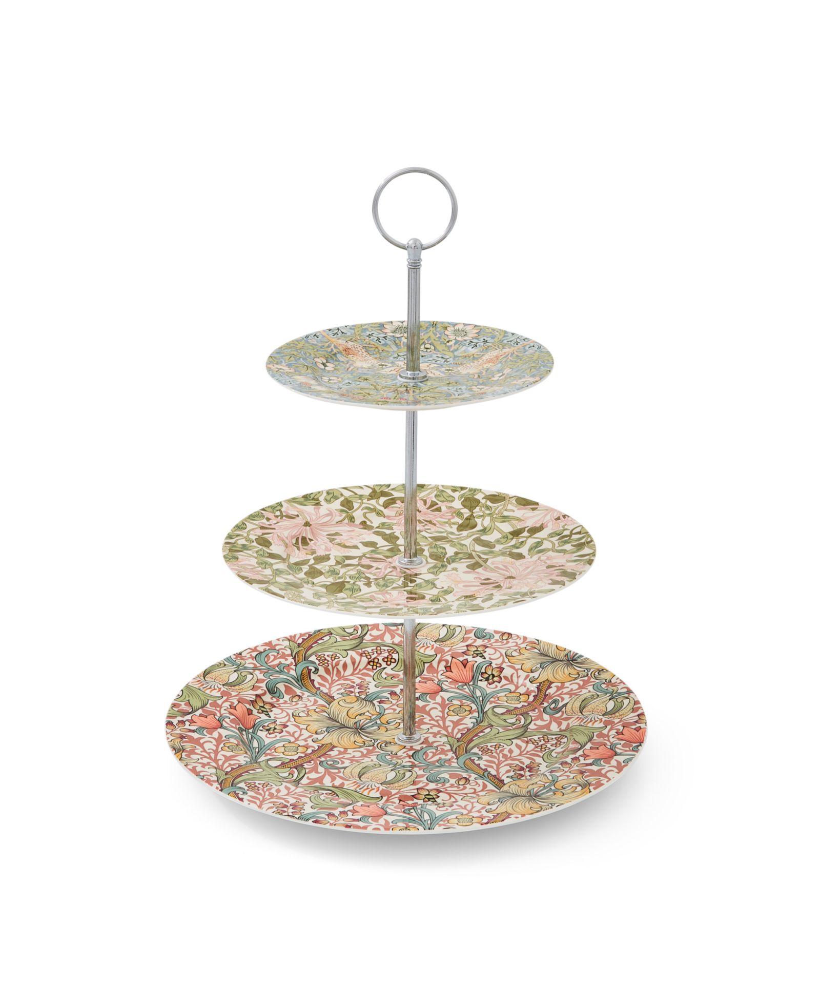 Spode Morris & Co. трехъярусная подставка для торта