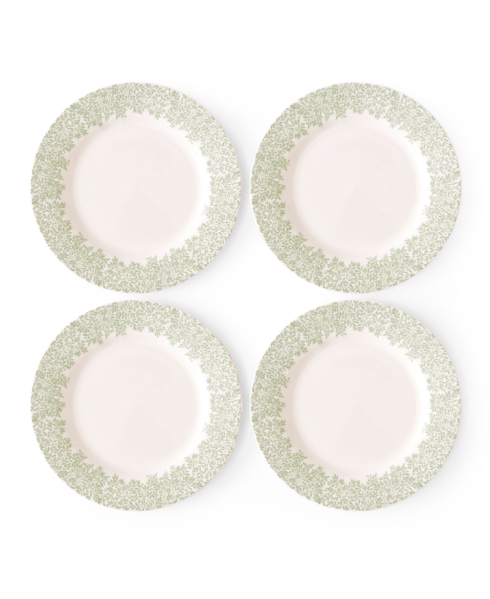 Spode Morris & Co. Dinner Plates, Set of 4