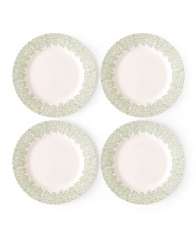 Spode Morris & Co. Dinner Plates, Set of 4