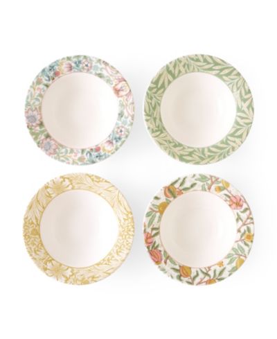 Spode Morris & Co. Cereal Bowls, Set of 4